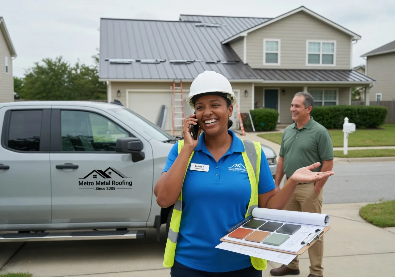 Storm Damage Metal Roof Repair in Salesville, OH